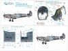 Quinta Studio QD48120 Spitfire Mk.VIII 3D-Printed & coloured Interior on decal paper (Eduard) 1/48